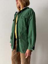60s European Green Cotton Hiking Jacket
