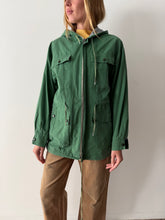 60s European Green Cotton Hiking Jacket