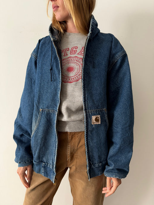 Insulated Denim Carhartt Jacket