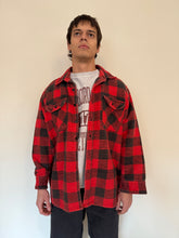 Heavy Cotton Oversized Flannel Work Shirt