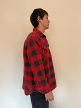 Heavy Cotton Oversized Flannel Work Shirt
