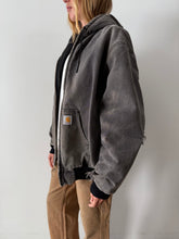 Faded Black Insulated Carhartt Jacket