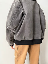 Faded Black Insulated Carhartt Jacket