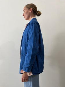 60s Blue Cotton Work Jacket