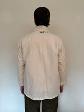 40s/50s White Canvas Military Deck Jacket