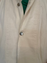 40s/50s White Canvas Military Deck Jacket