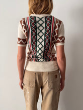 40s Cotton Cableknit