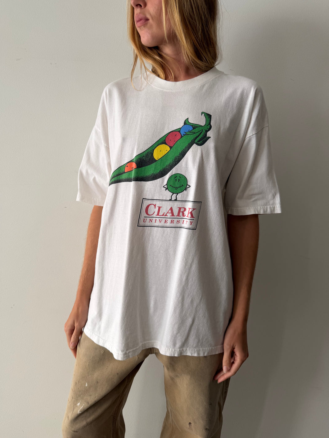 Clark University Peas Tee