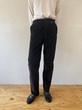 60s French Brown Heavy Corduroy Work Pants 30w