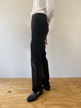 60s French Brown Heavy Corduroy Work Pants 30w