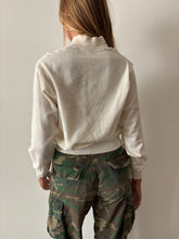 Flannel Raglan Sleeve Henley Shirt