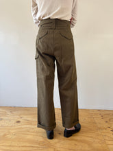 1951 British Wool Military Cargo Trousers 30w
