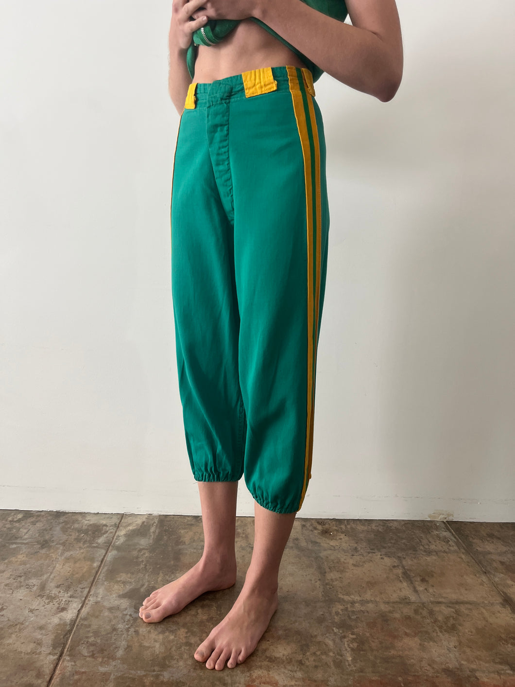 50s Green Baseball Pants