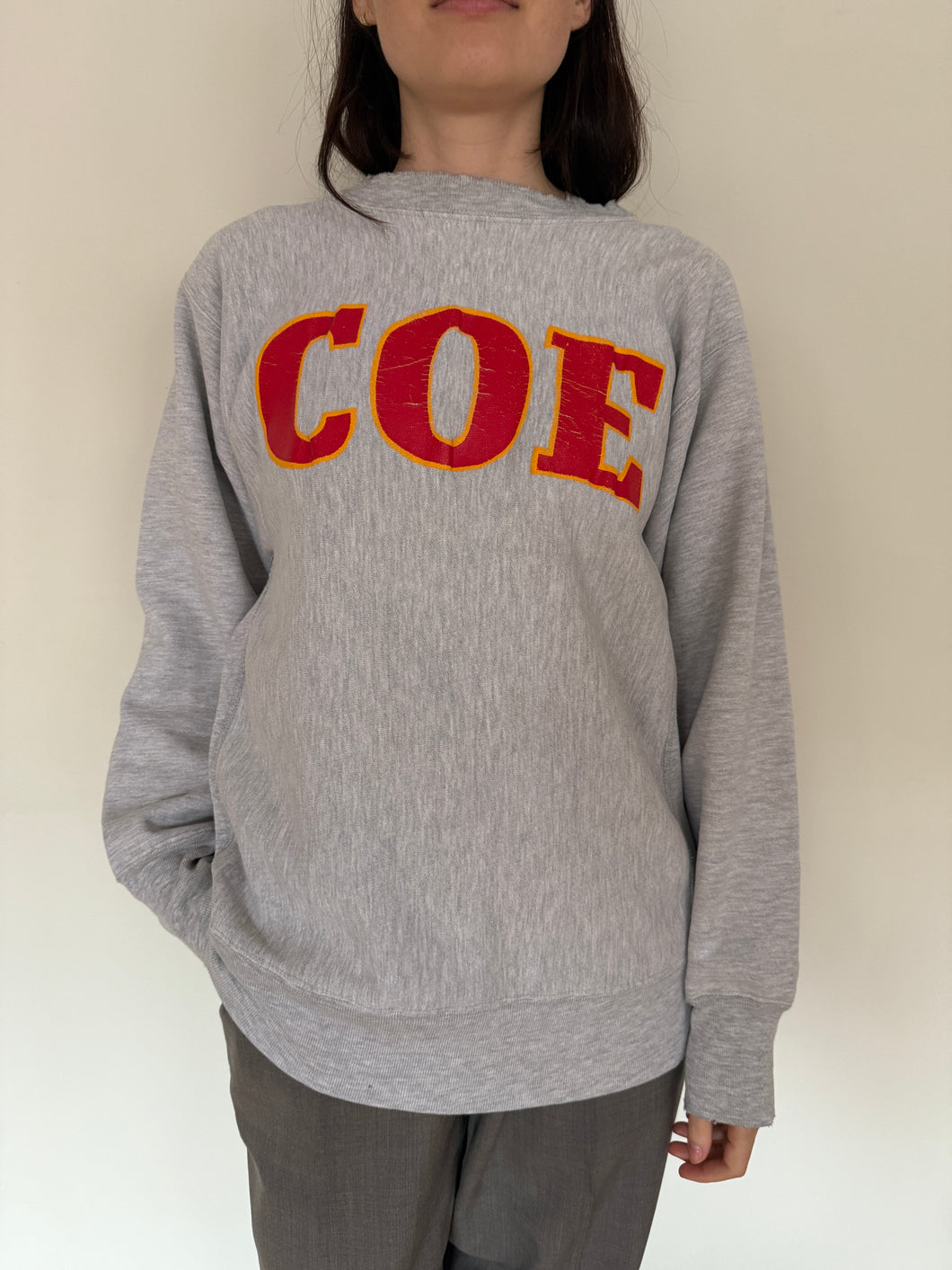 80s USA Champion COE Reverse Weave Sweatshirt
