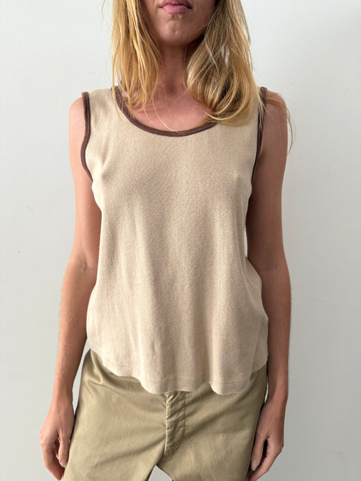 70s Tan Tank