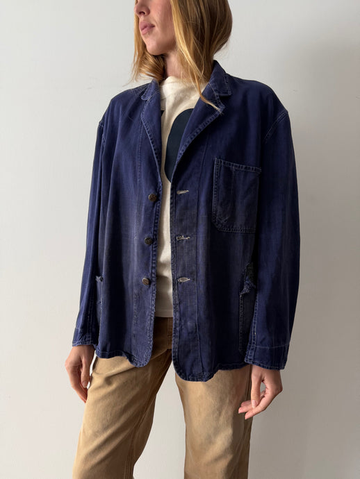 40s/50s British Twill Work Jacket