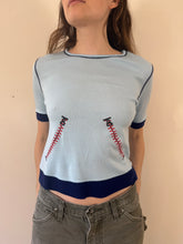 Little 70s Fake Zippers tee