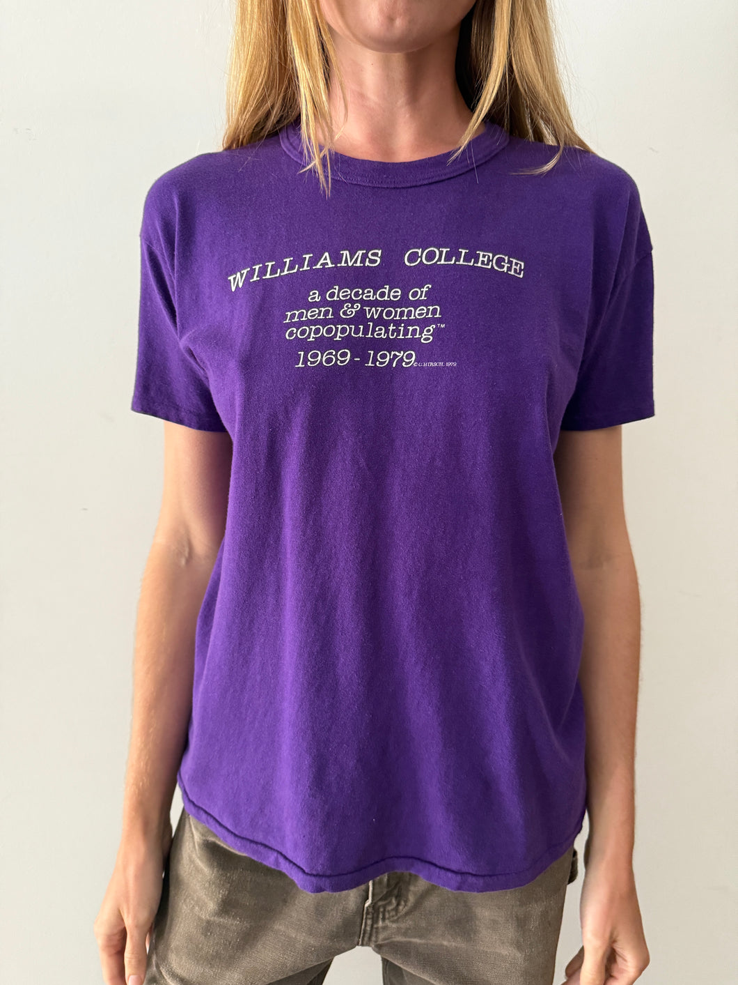 1979 Williams College tee