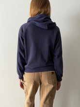 Waffle Lined Navy Hoodie