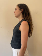 60s/70s French Moleskin Striped Work Vest