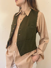 50s Japanese Cotton Mens Vest