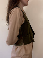 50s Japanese Cotton Mens Vest