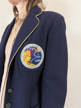 60s Wool Apollo Lunar Mission Blazer