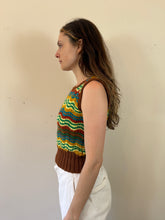 Little 60s Multicolor Sweater Vest