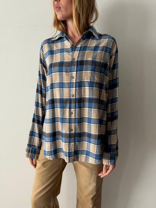 70s Flannel Work Shirt