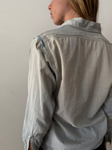 40s Worn-in Chambray Work Shirt