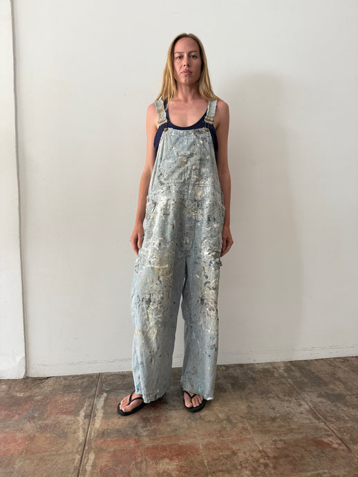 30s/40s Sweet Orr Hickory Stripe Overalls