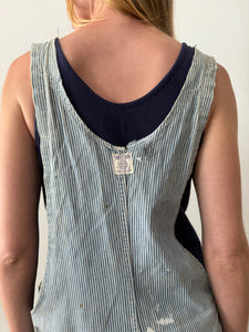 30s/40s Sweet Orr Hickory Stripe Overalls