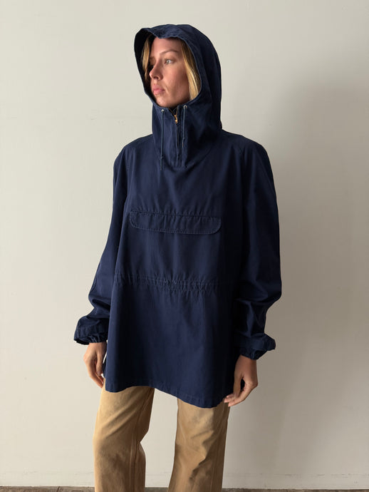 50s European Navy Blue Anorak