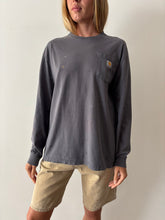 faded & worn Carhartt Pocket Long Sleeve Tee
