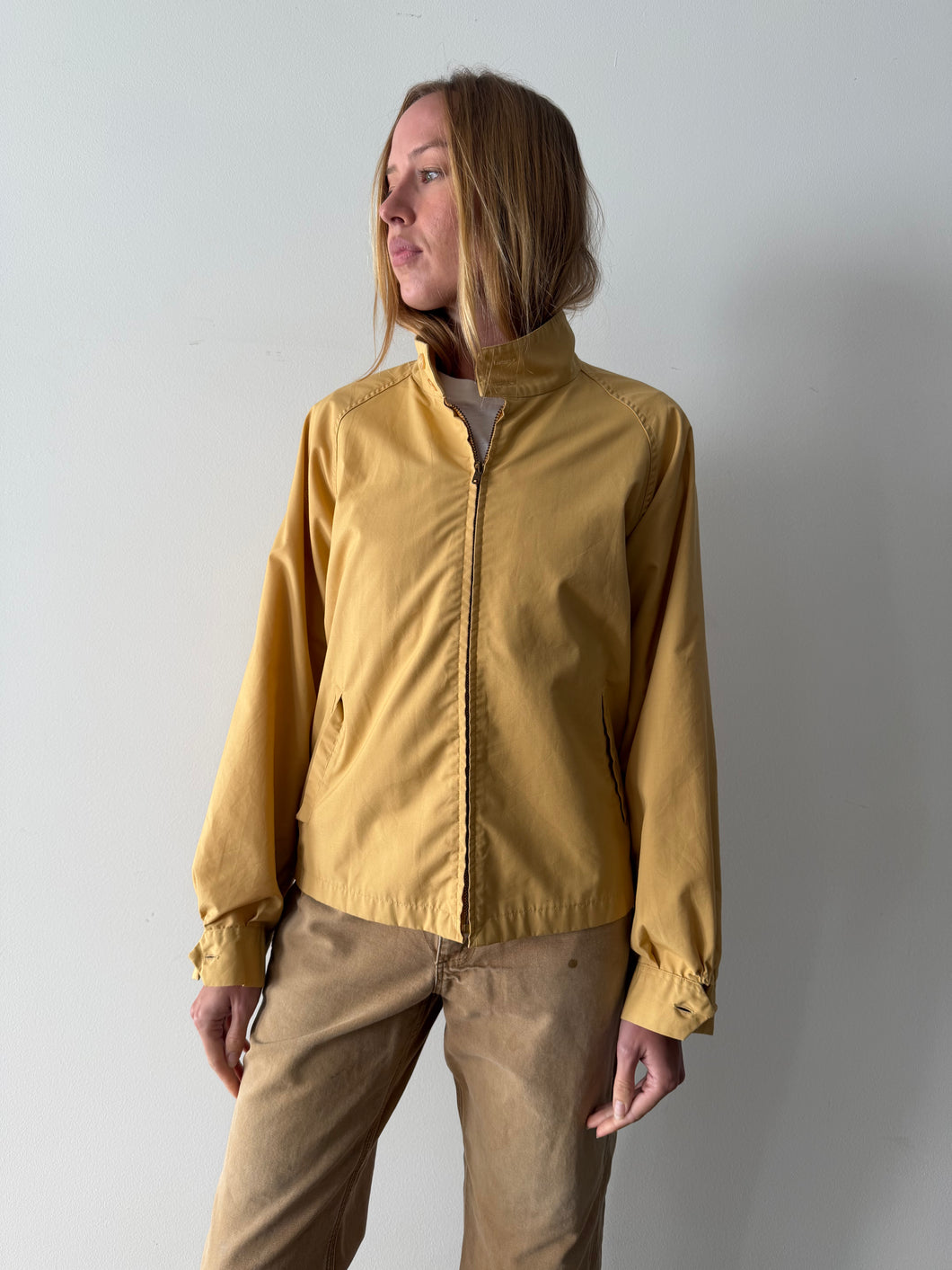 60s Mustard Golf Jacket