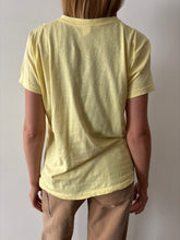 Soft Pale Yellow Pocket Tee