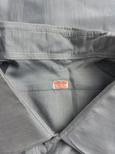 30s/40s French G.T. Monogrammed Pinstriped Shirt