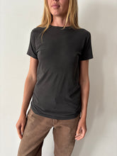 faded Black Single Stitch tee