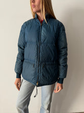 Eddie Bauer Navy Down Puffer Coat