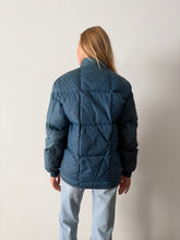 Eddie Bauer Navy Down Puffer Coat