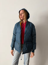 Eddie Bauer Navy Down Puffer Coat