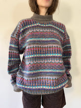 Hand-Knit Welsh Fair Isle Sweater