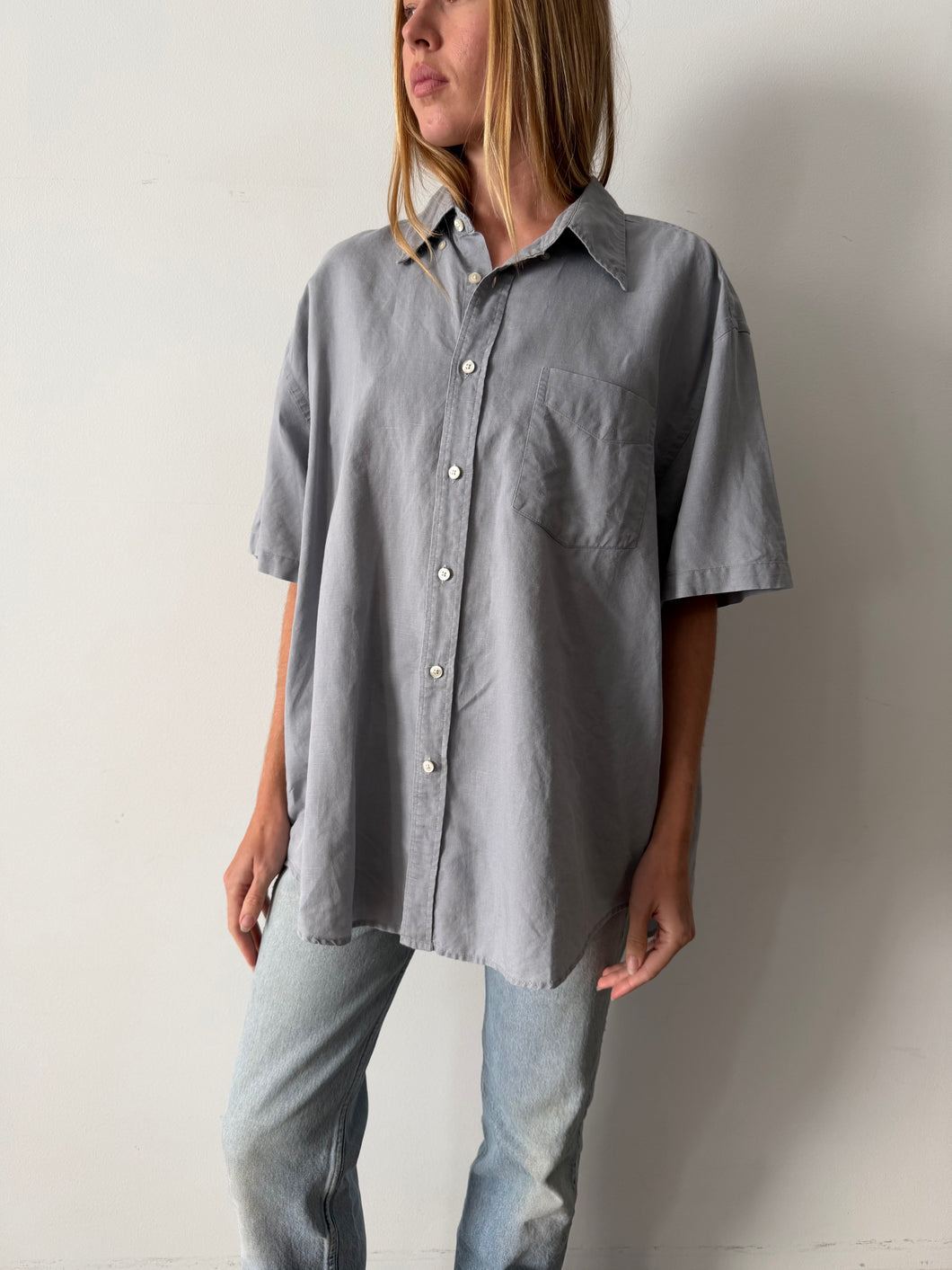 Gap Short Sleeve Button Up Shirt