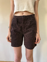 40s Speckled Corduroy Boys Shorts 26w
