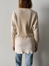 Cotton Waffle Knit Thermal Tee