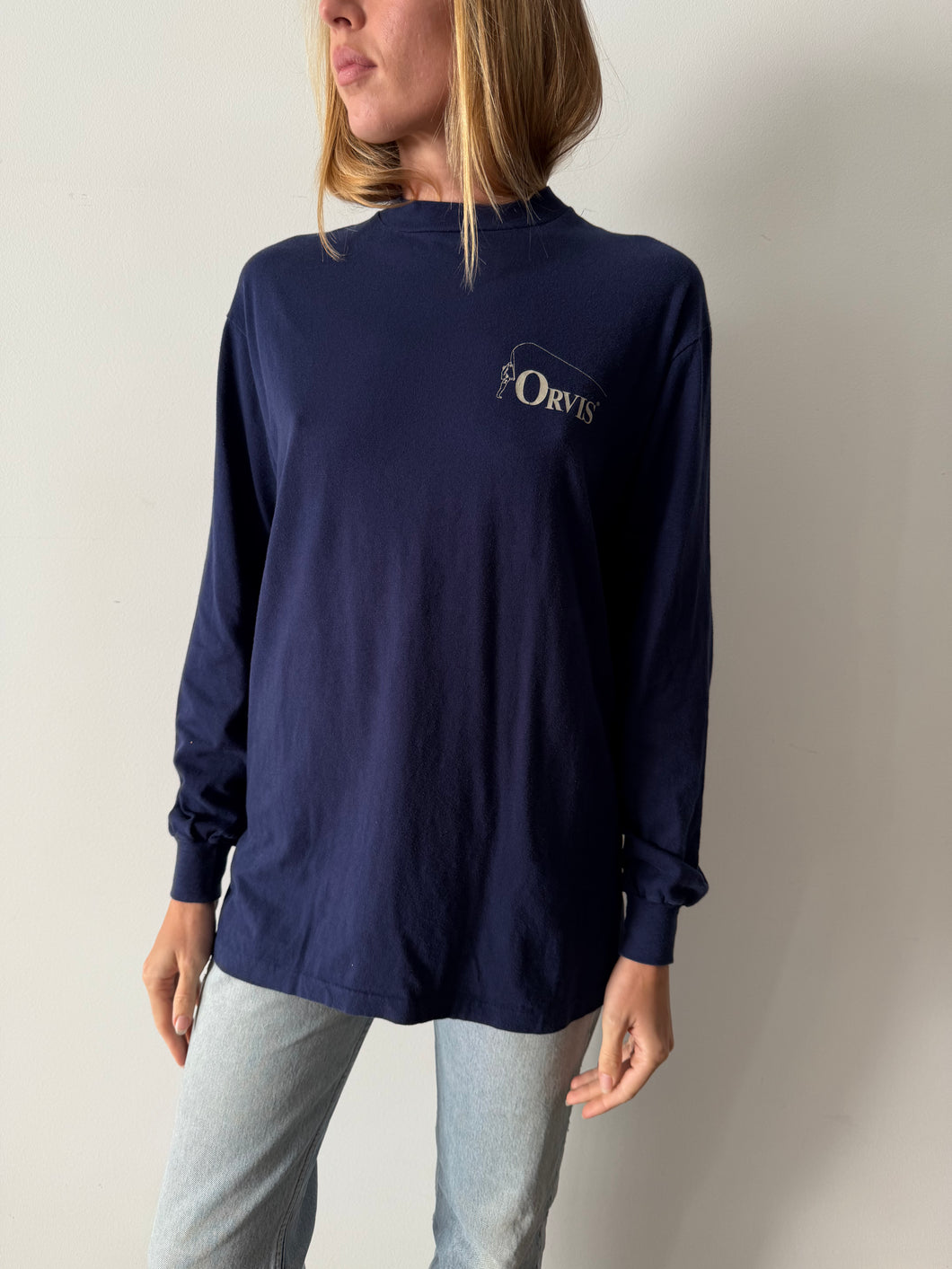 80s/90s Orvis Long Sleeve tee
