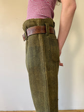 Antique Japanese Woven Hemp Work Trousers 31w