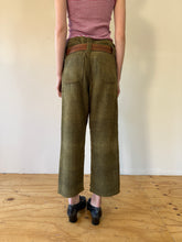 Antique Japanese Woven Hemp Work Trousers 31w