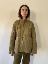 60s Chinese Quilted Cotton Work Jacket