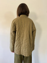 60s Chinese Quilted Cotton Work Jacket